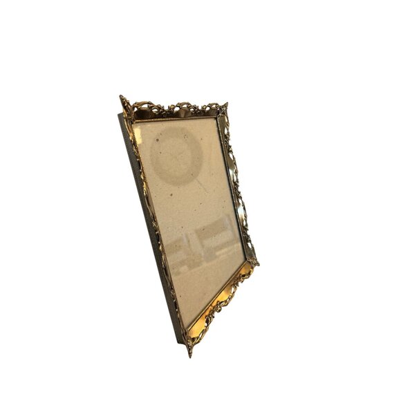 Regency Ornate Picture Frame 8x10 Photo Gold Metal VTG Decorative Scroll Design - Picture 11 of 13